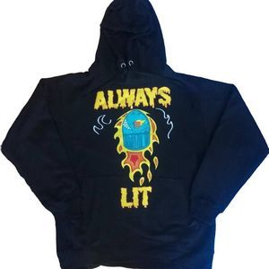ALWAYS LIT Graphic Hoodie